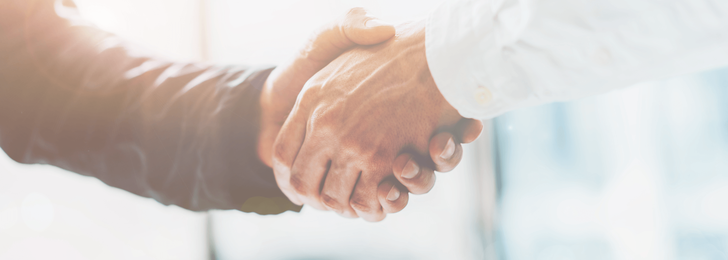 Shaking hands