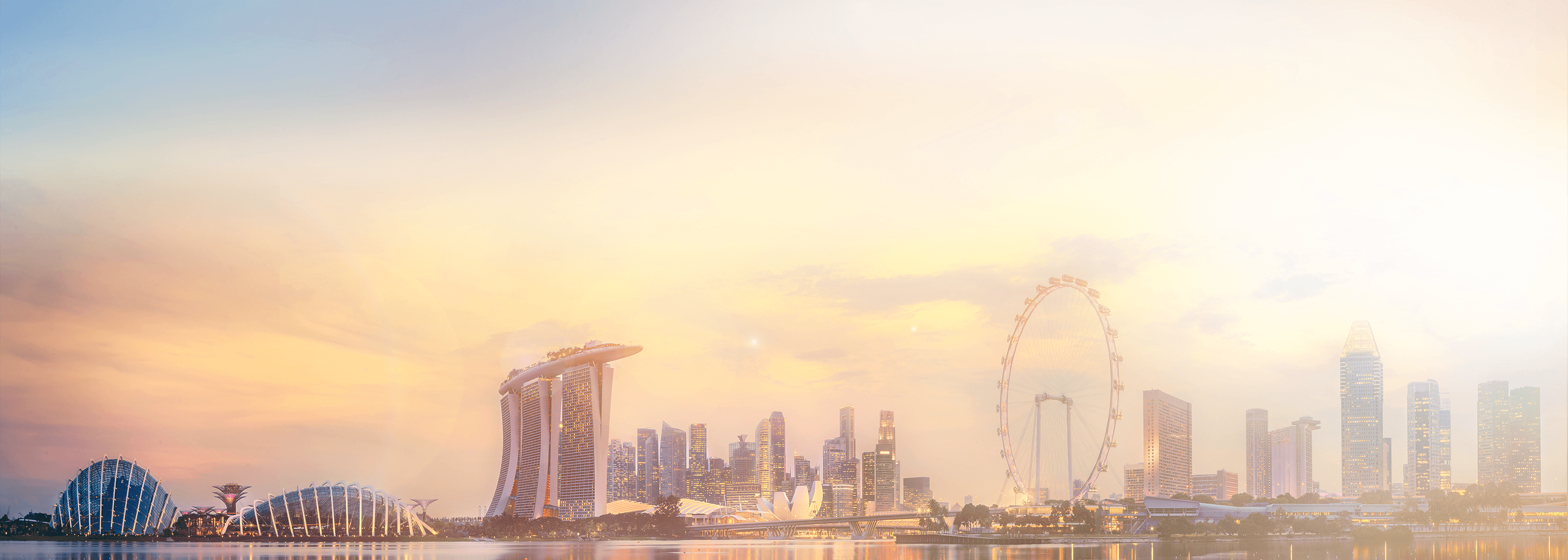 Singapore Marina Bay skyline
